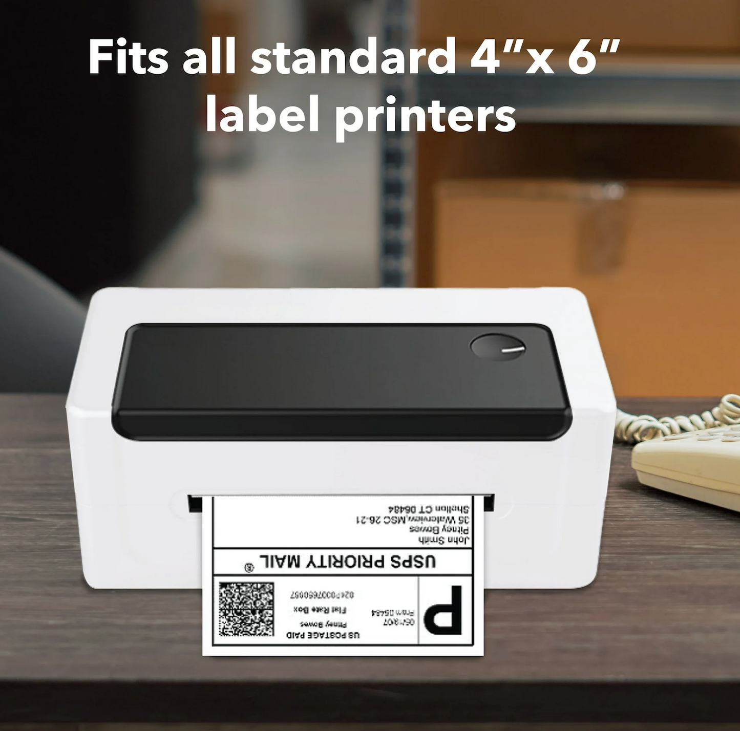 4x6 Thermal Shipping Paper