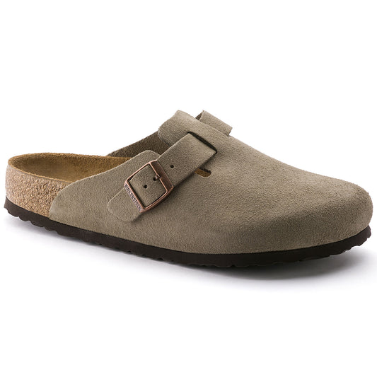 Boston Clogs Soft Footbed Taupe